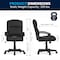 Flash Furniture Leather Task Chair, Black CH-197220X000-BK-GG - alternate 3